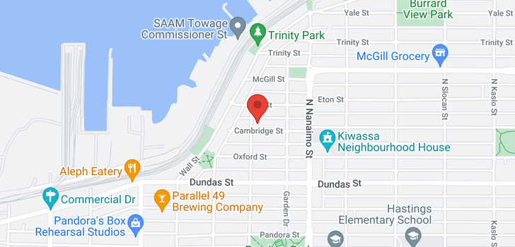 map of 304 222 N TEMPLETON DRIVE